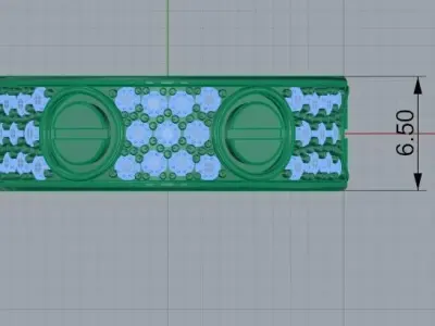 Ring car size 5dot 5 3D print model