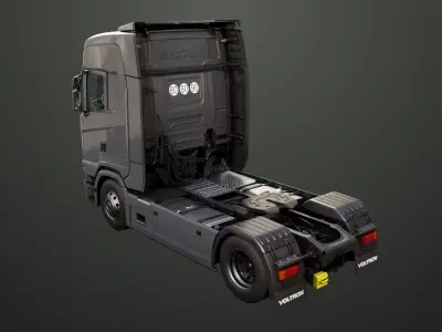 Heavy Truck Chassis 06 Interior All PBR Unity UE Textures  purchase 3D model