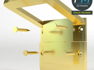 Latch for boxes 3D model