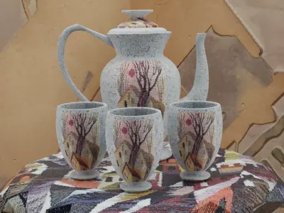 Tea Ceremony in the Old Sity 3D model