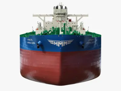 HMM Universal Leader Oil Tanker 3D model