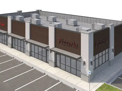 Retail-185 Retail Store 3D model