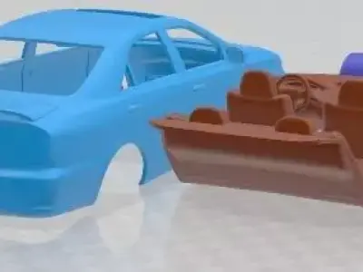 Toyota Camry XLE 2003 Printable Car  3D print model