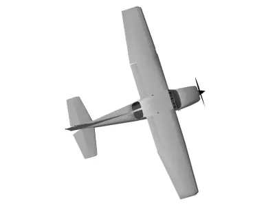 Cessna 172 3D model