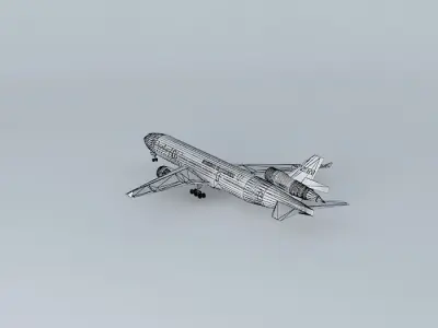 Plane of tam Free 3D model