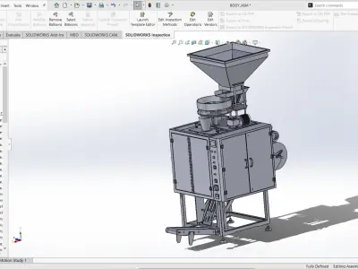 Vffs packing machine 3D model