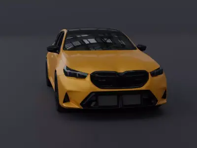 Generic Estate 2 Low-poly 3D model