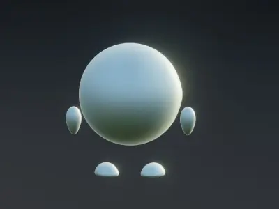 Robot  3D model 2