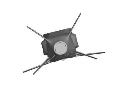 SOM Cruise Missile 3D model purchase