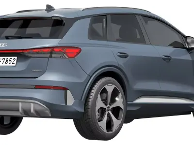 Audi Q4 e-tron 2027 3D model