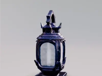 3D Mystical lantern 3D model