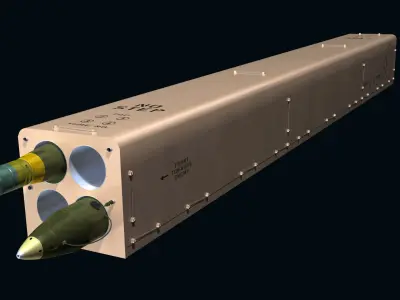 LAND-LGR4 Launcher 3D model