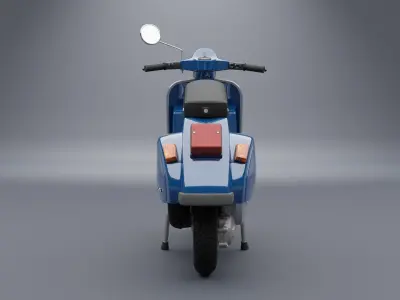 Vespa PK-50 1982 3D model