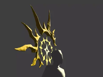 Honkai Star Rail Khaslana Halo Model 3D model