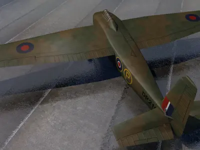 General Aircraft GAL-49 Hamilcar 3D model