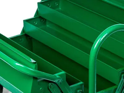 3ds Max accordion toolbox Low-poly 3D model