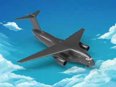 Kawasaki C-2 3D model purchase