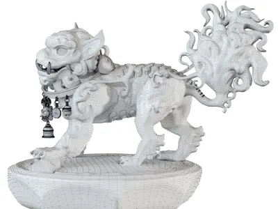 Foo dog 3D model