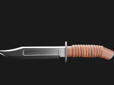 Knife K4 3D model