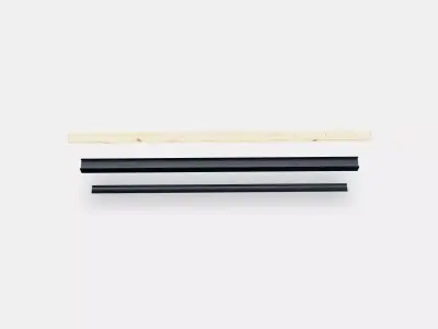 SKYTTA Rail for sliding door frame 3 Low-poly 3D model