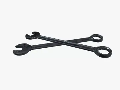 Wrencher Low-poly 3D model