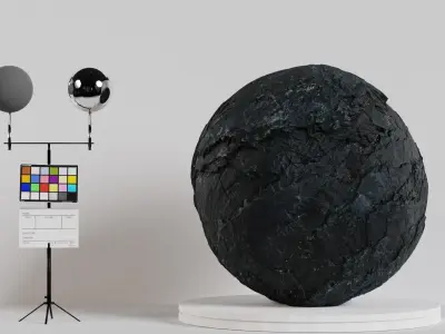 Material Test Studio Free low-poly 3D model