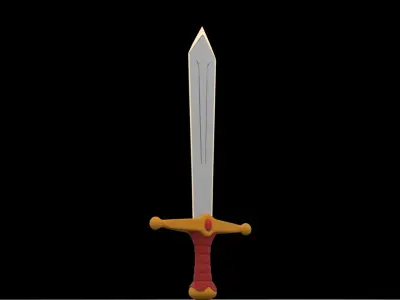 Sword 3D model buy