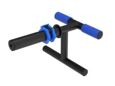 Tibialis training bar Barra de entrenamiento Tibialis 3D model