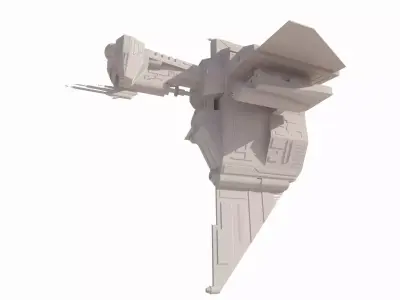 Spaceship-spacecraft-43 3D model