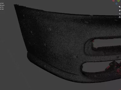 Subaru Impreza Bumper Cover 57720FA160 1997-2001 Scan 3D model