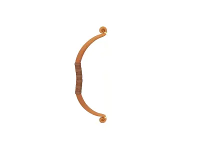 Wooden Bow 3D model
