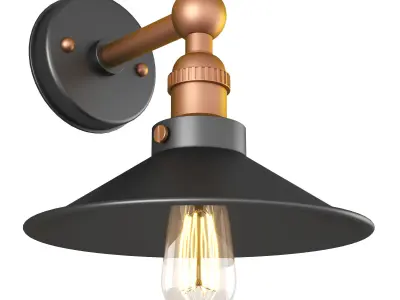 Wall light 02 3D model