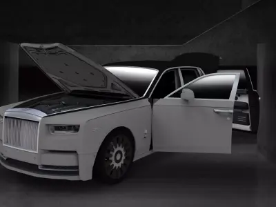 Rolls-Royce Phantom 3D model