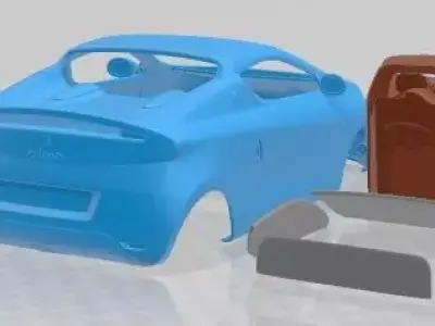 Renault Wind 2011 Printable Car  3D print model