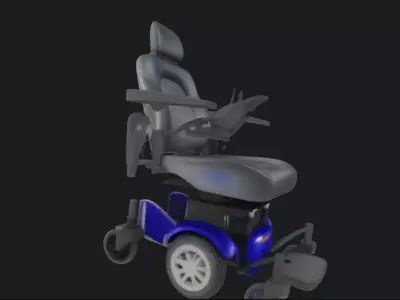 Golden Compass Sport Mobility Scooter 3D Model 3D model