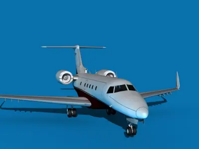 Embraer Praetor 500 V02 3D model