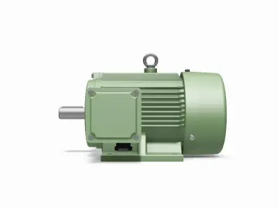 100L B3 Right IEC electric motor - 3D CAD model 3D model