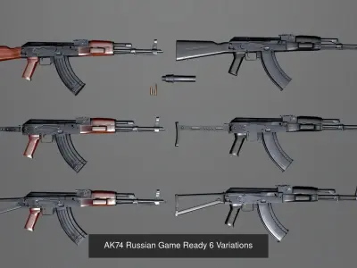 Russian Rifles and Ammunitions Mega Pack