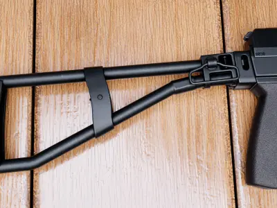 AS VAL rifle 3D model