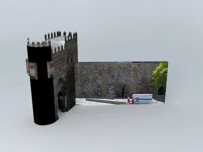 Sun Gate Free 3D model