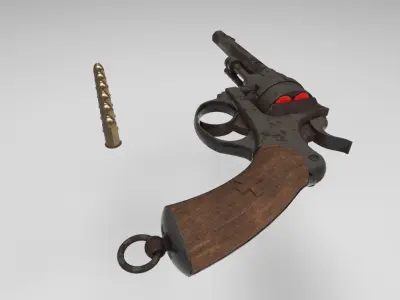 The Schmidt M1882 3D model