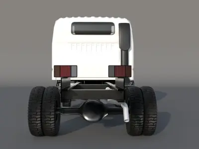 ISUZU N Series NPR 75-190 4 door 3D model