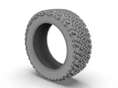 VENOM POWER TERRA HUNTER X-T tire 3D print model