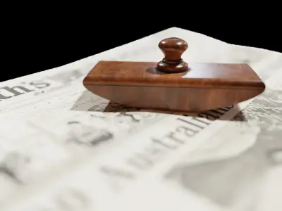 Antique Paperweight Low-Poly 3D model 3D model
