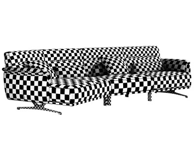  LEO Sofa By  NIKATOR 3D model