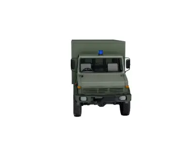 Military Ambulance Tactical Medical Response Vehicle 01 3D model
