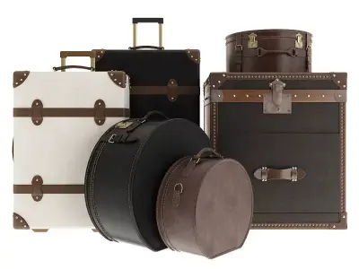 Suitcase Chest 3D model