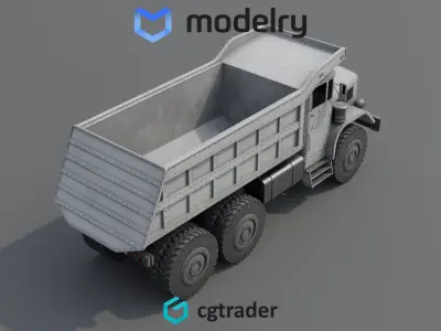 Dump Truck 3D model shop