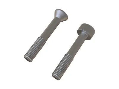 Socket screws 3D Model 3D model