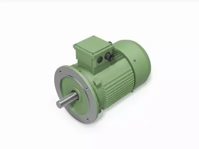 160L B5 IEC electric motor - 3D CAD model 3D model